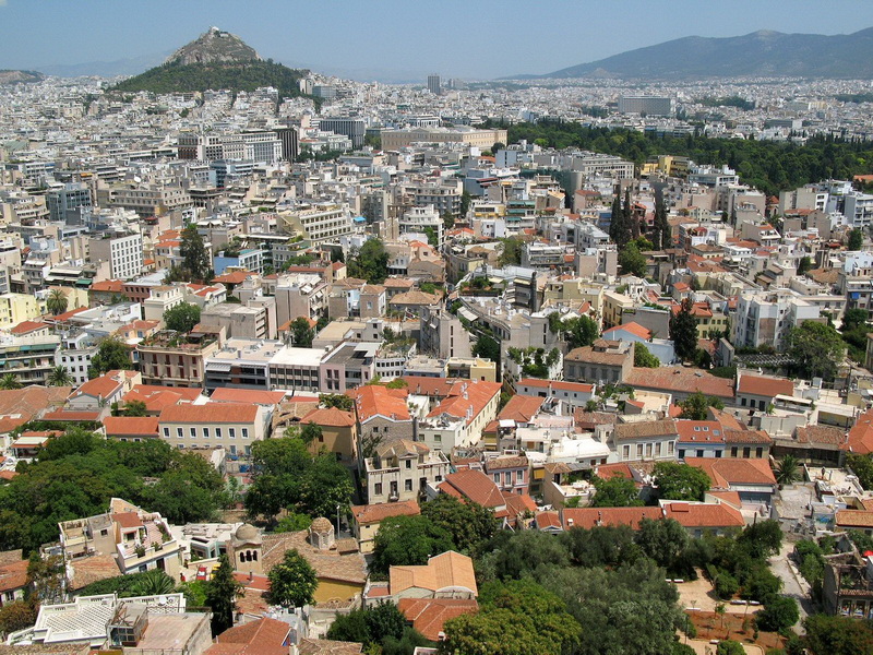 Афины   торжественные ворота Греции